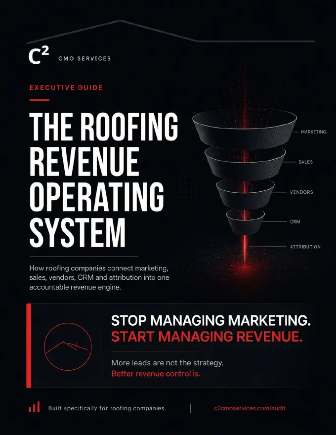 Cover of The Roofing Revenue Operating System executive guide